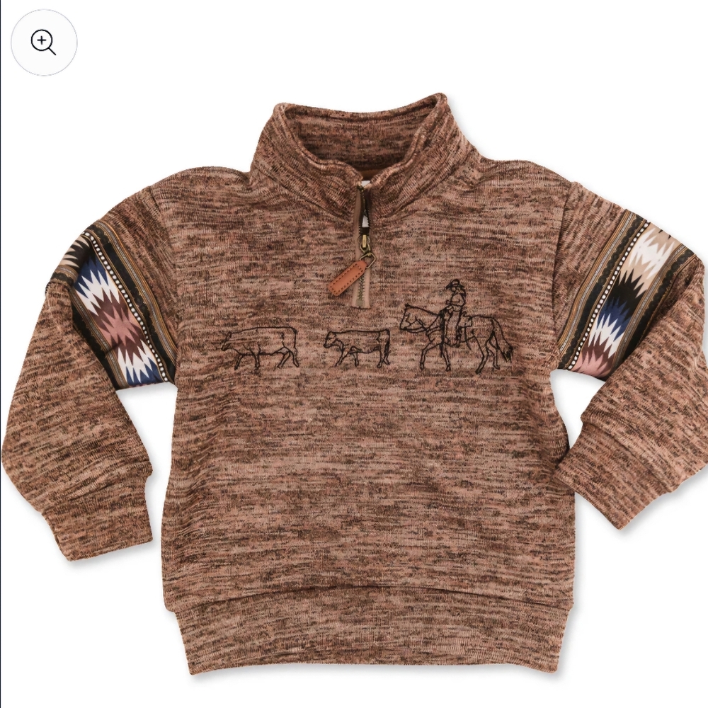 Western women's pullover